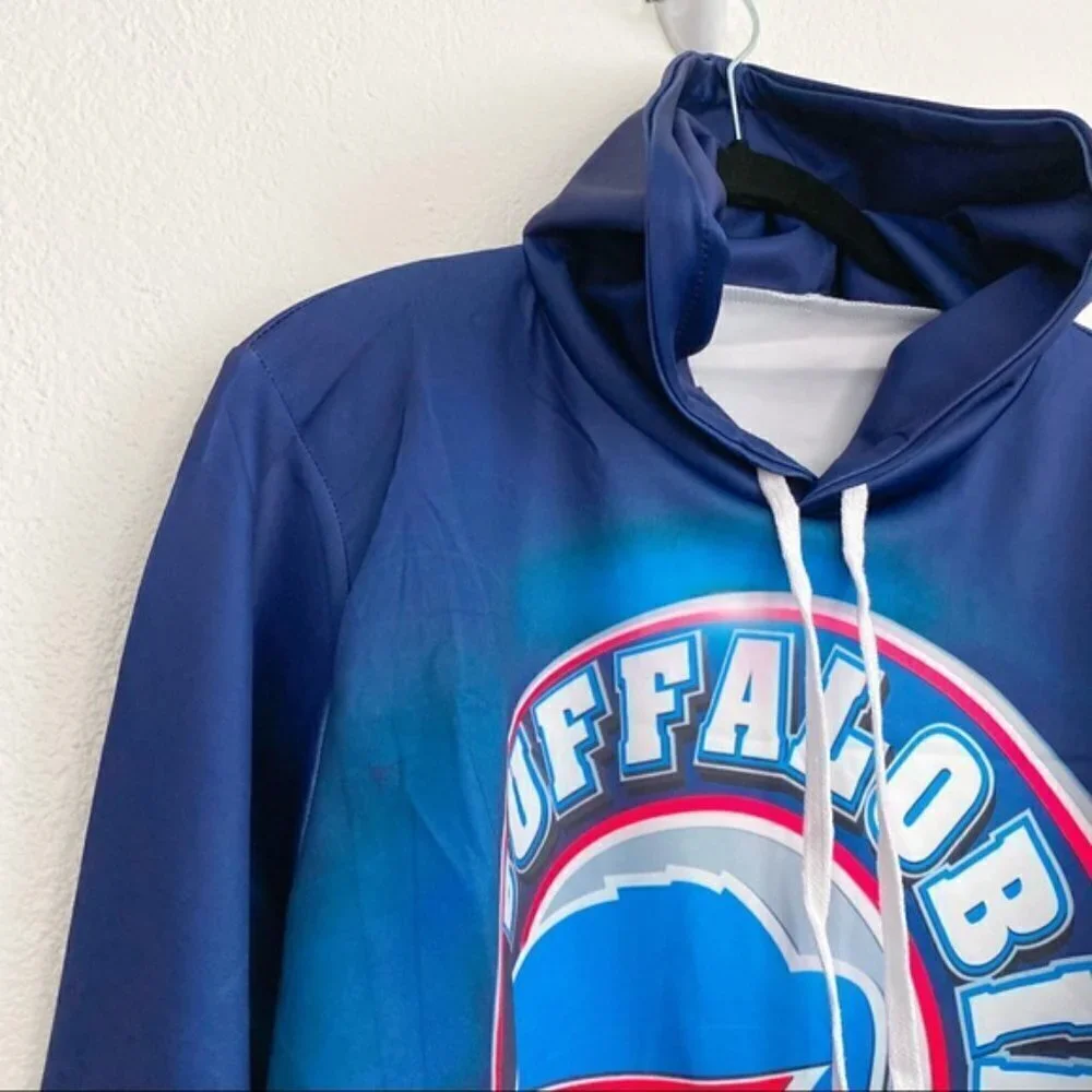 Buffalo Bills Graphic Pullover Hoodie S/M